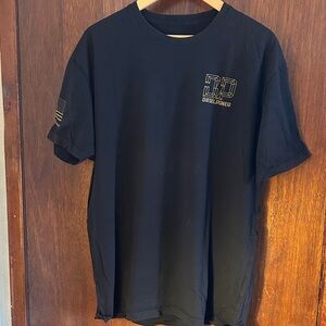 Black Men's Short Sleeve Tee